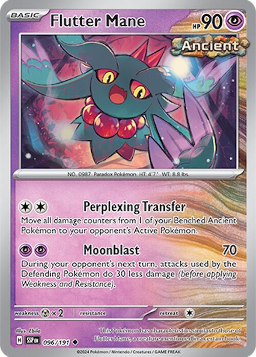 Pokemon Flutter Mane 96/191 Surging Sparks