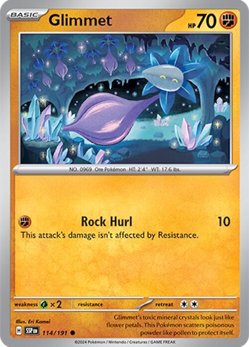 Pokemon Glimmet 114/191 Surging Sparks