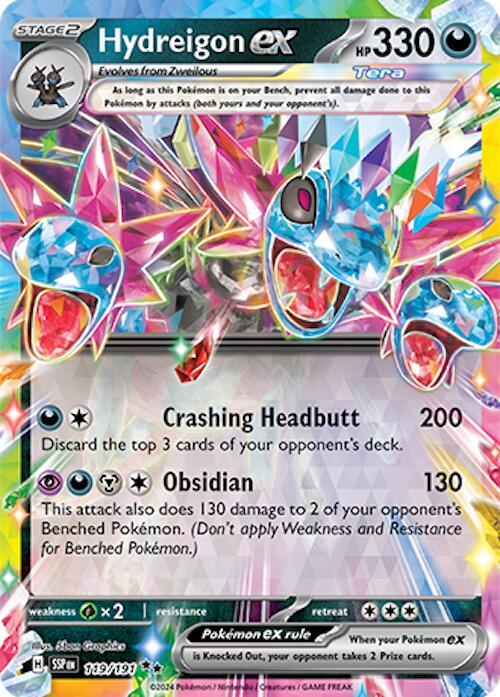 Pokemon Hydreigon ex 119/191 Surging Sparks