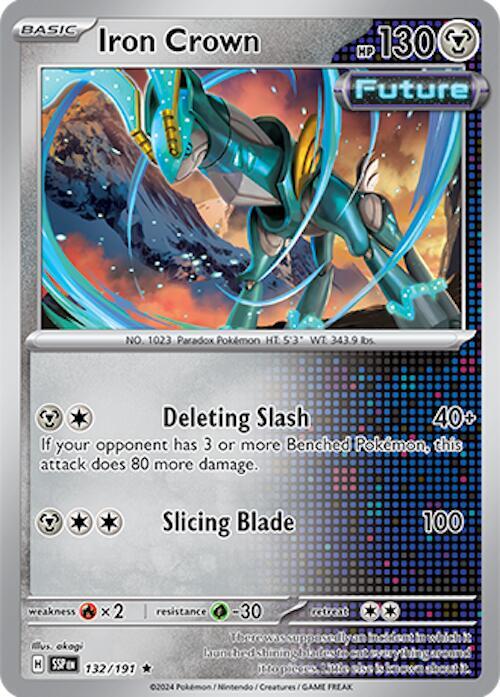 Pokemon Iron Crown 132/191 Surging Sparks