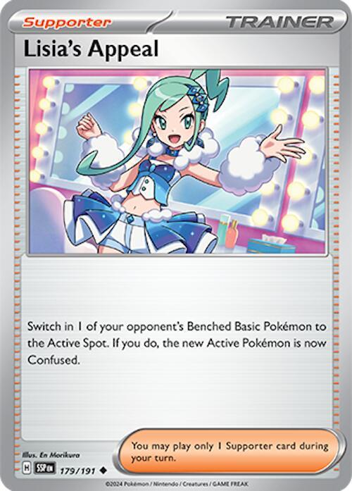 Pokemon Lisia's Appeal 179/191 Surging Sparks