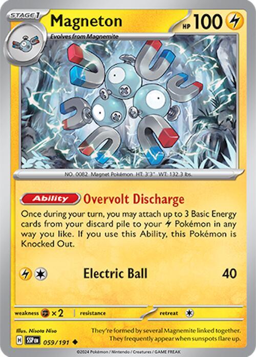 Pokemon Magneton 59/191 Surging Sparks