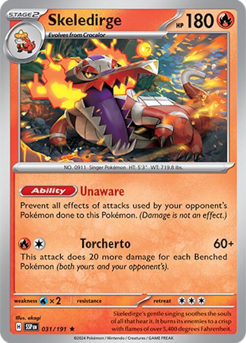 Pokemon Skeledirge 31/191 Surging Sparks