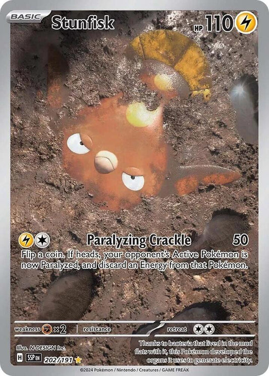 Pokemon Stunfisk 202/191 Surging Sparks