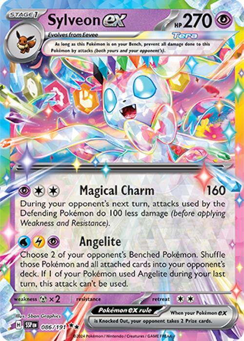 Pokemon Sylveon ex 86/191 Surging Sparks