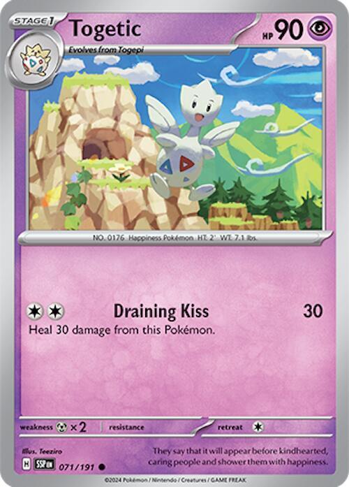 Pokemon Togetic 71/191 Surging Sparks