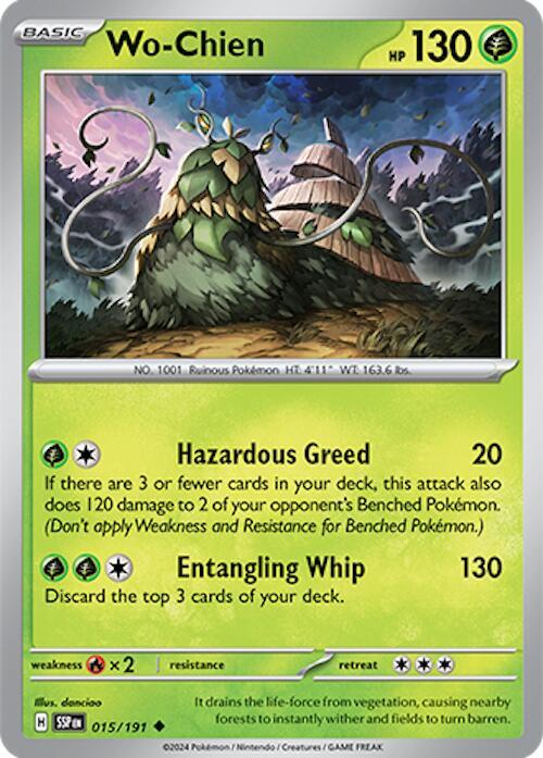 Pokemon Wo-Chien 15/191 Surging Sparks