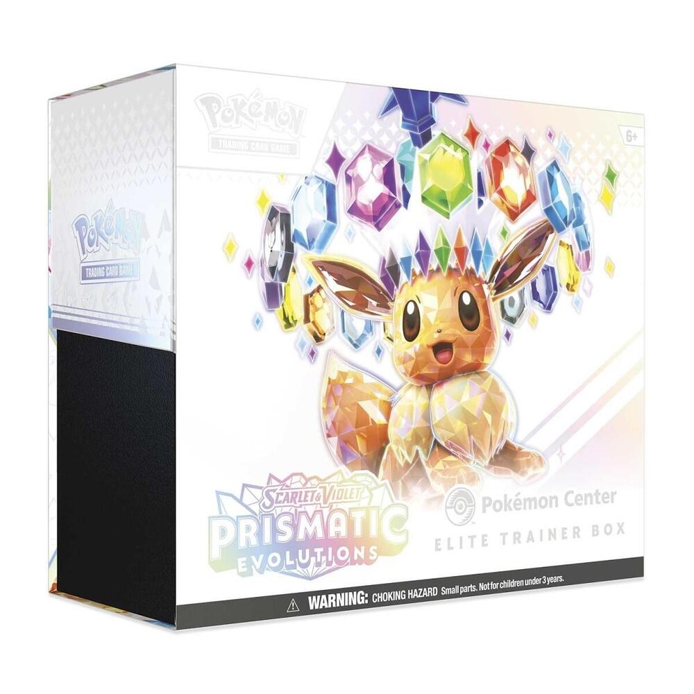 Pokémon Prismatic Evolutions Pokémon Center Elite Trainer Box ETB