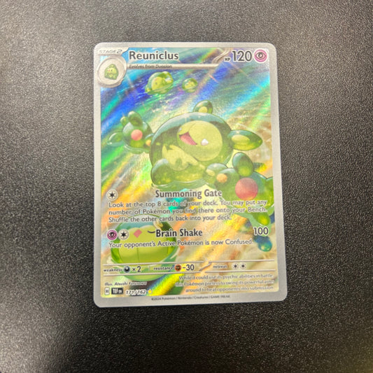 Pokemon TCG Reuniclus Full Art 171/162 Temporal Forces