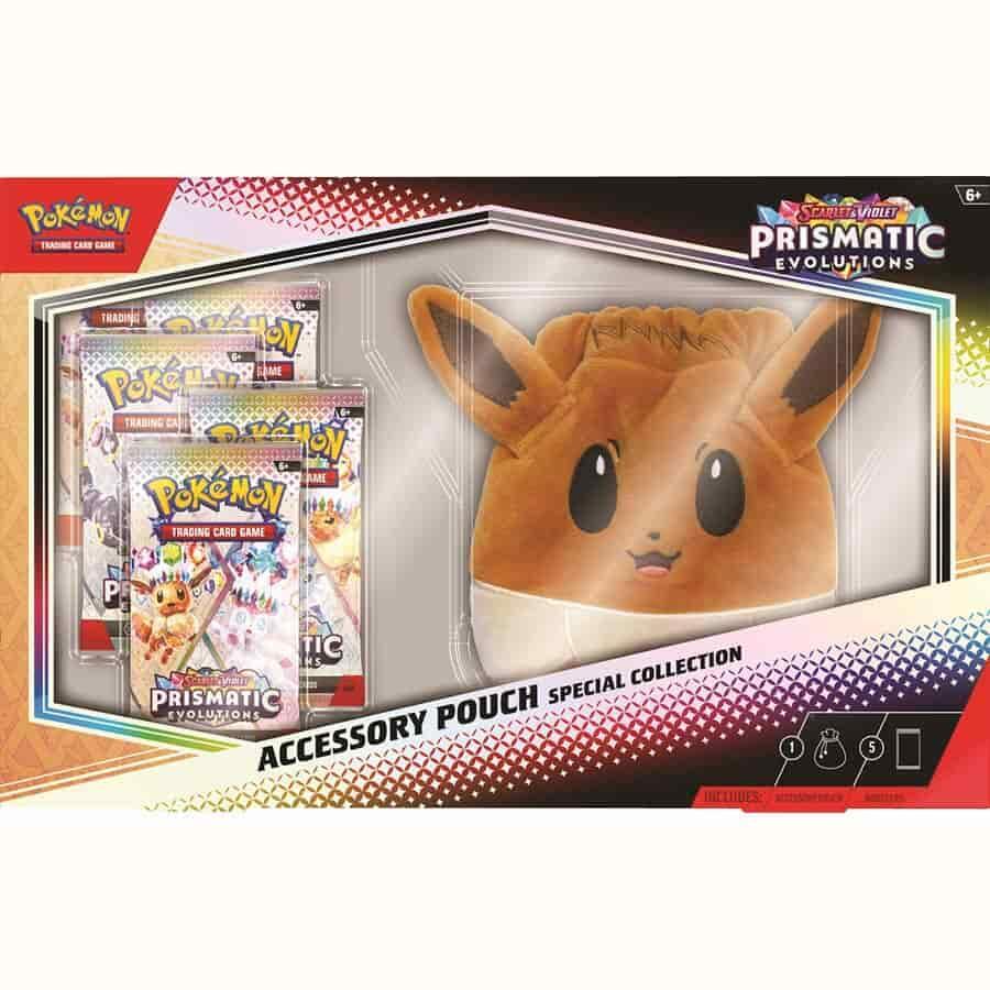 Pokémon Prismatic Evolutions Accessory Pouch Special Collection