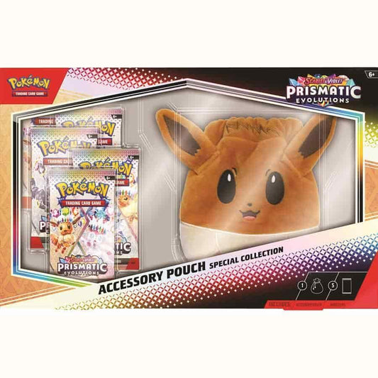 Pokémon Prismatic Evolutions Accessory Pouch Special Collection