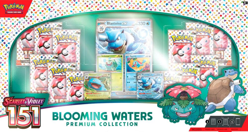 Pokémon 151 Blooming Waters Premium Collection