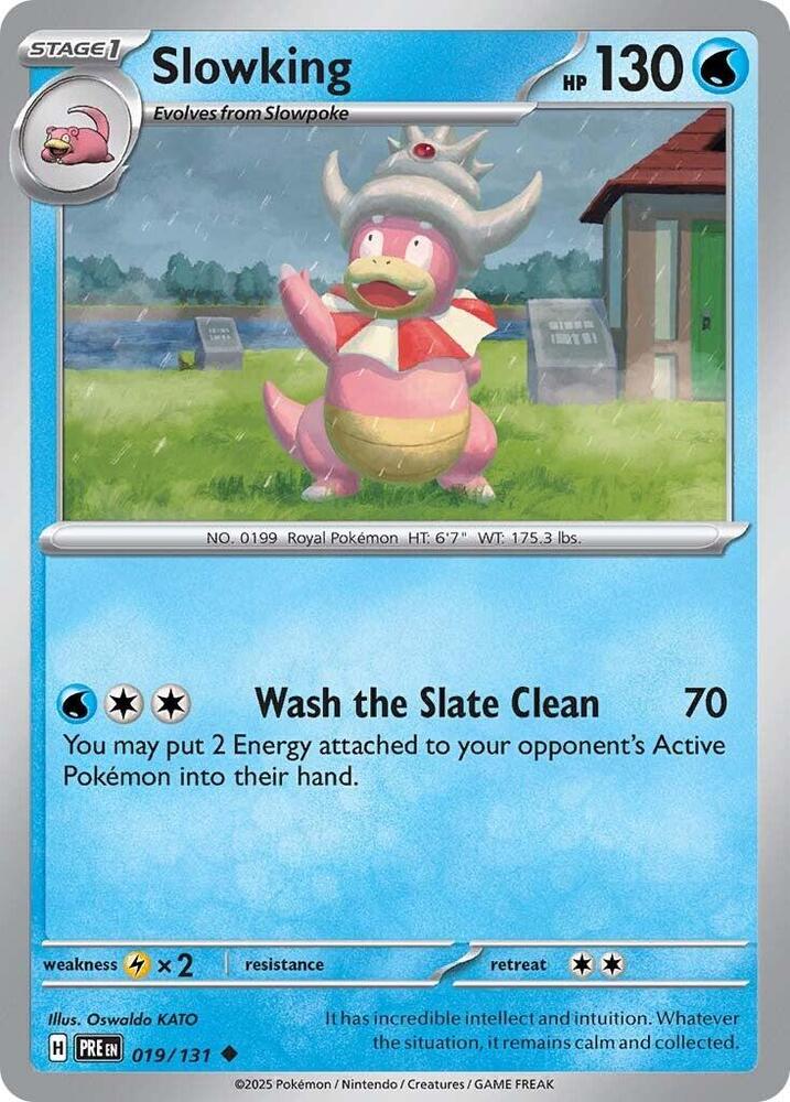 Pokemon Slowking 19/131 Prismatic Evolutions