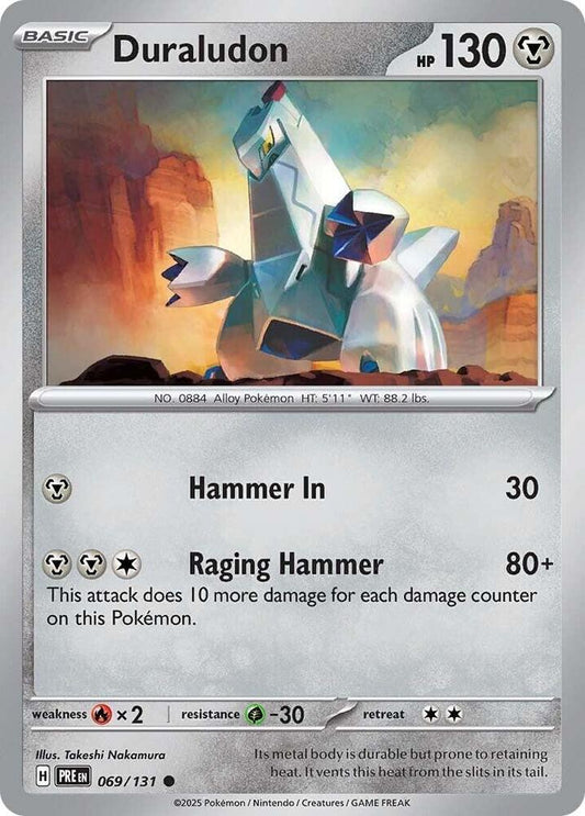 Pokemon Duraludon 69/131 Prismatic Evolutions