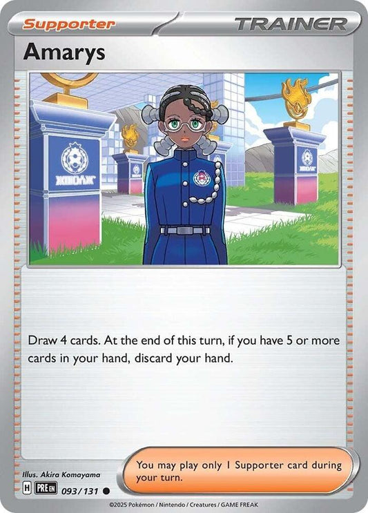 Pokemon Amarys 93/131 Prismatic Evolutions