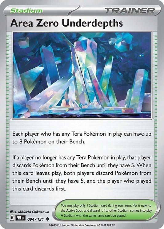 Pokemon Area Zero Underdepths 94/131 Prismatic Evolutions
