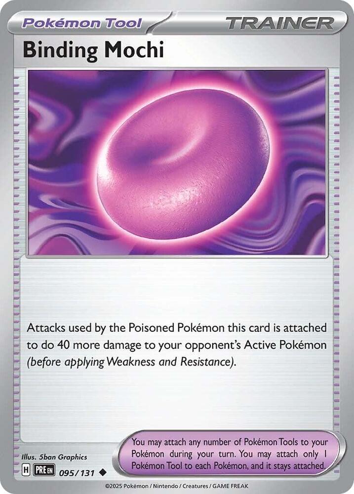 Pokemon Binding Mochi 95/131 Prismatic Evolutions