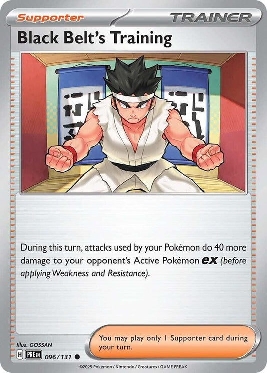 Pokemon Black Belt's Training 96/131 Prismatic Evolutions