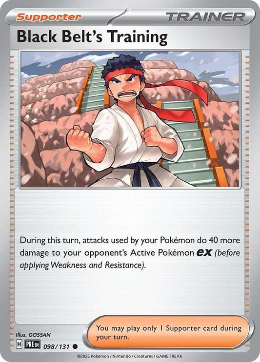 Pokemon Black Belt's Training 98/131 Prismatic Evolutions