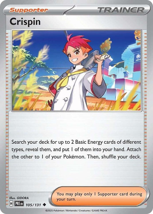 Pokemon Crispin 105/131 Prismatic Evolutions