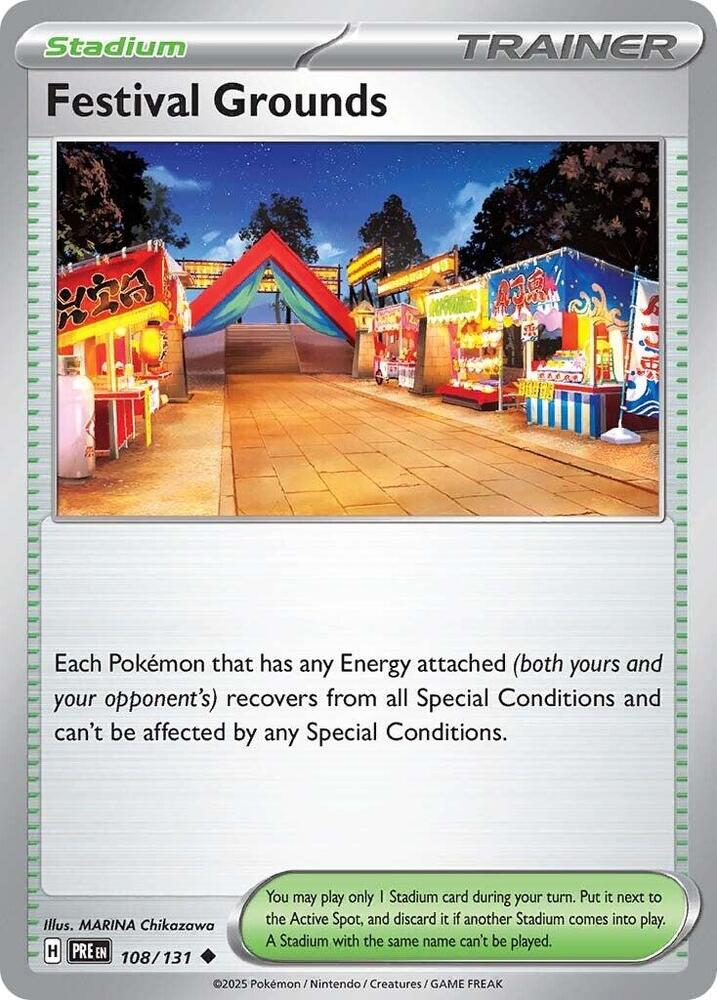 Pokemon Festival Grounds 108/131 Prismatic Evolutions