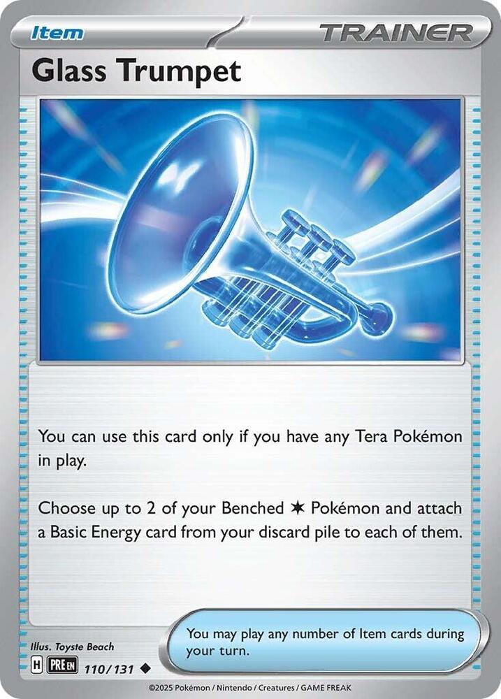 Pokemon Glass Trumpet 110/131 Prismatic Evolutions