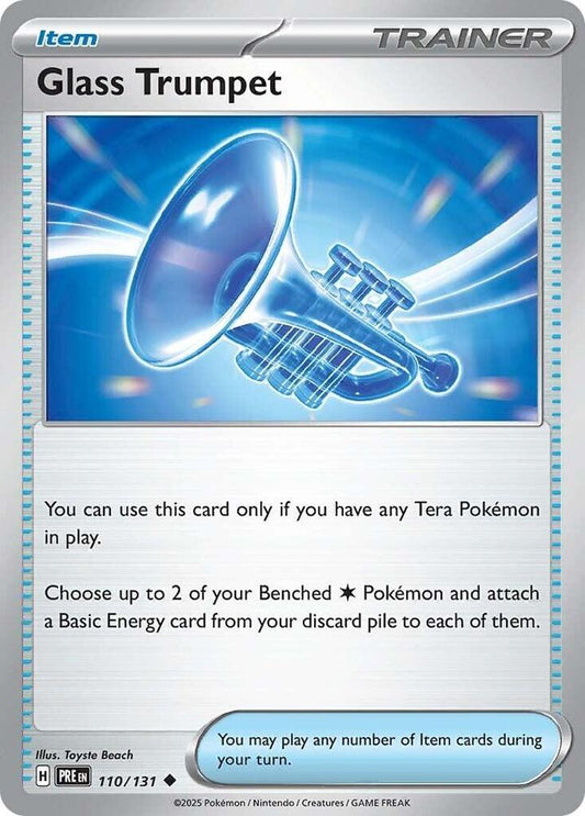 Pokemon Glass Trumpet 110/131 Prismatic Evolutions