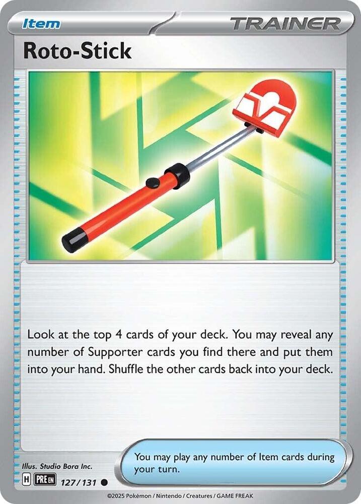 Pokemon Roto-Stick 127/131 Prismatic Evolutions