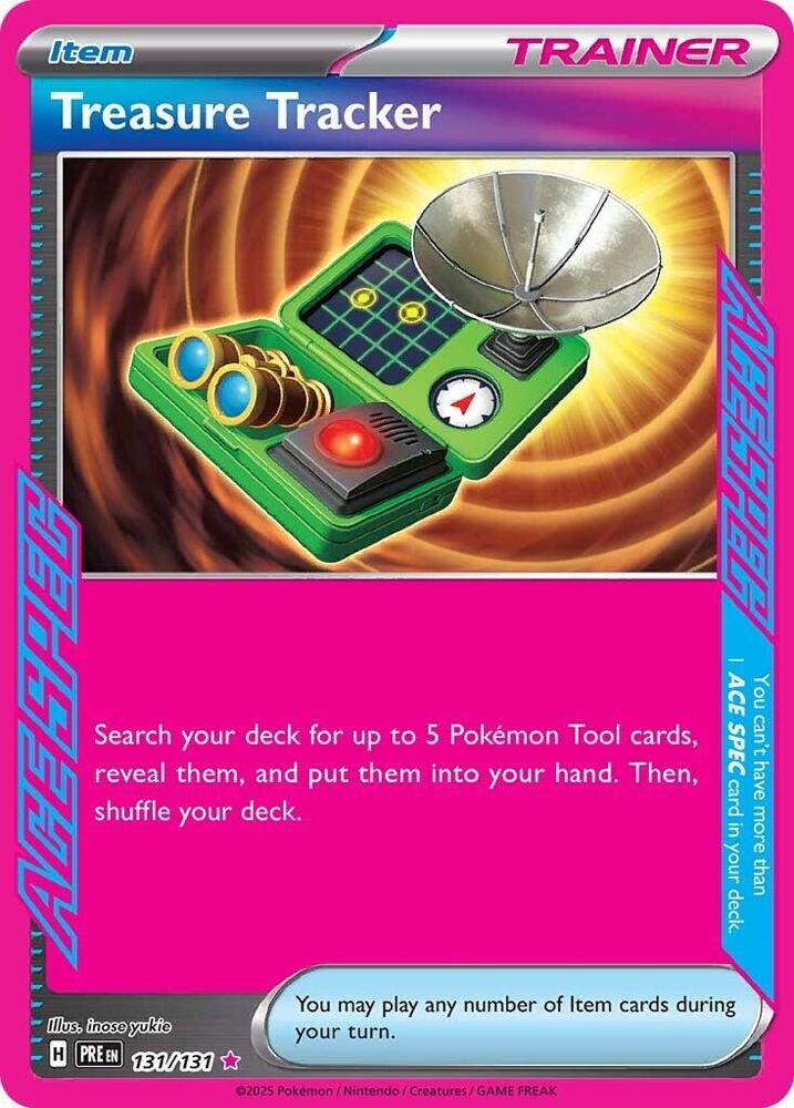 Pokemon Treasure Tracker 131/131 Prismatic Evolutions