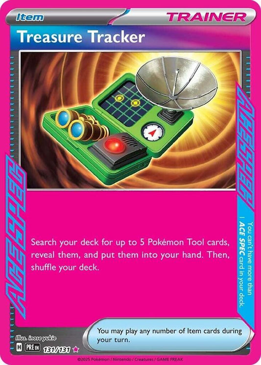Pokemon Treasure Tracker 131/131 Prismatic Evolutions