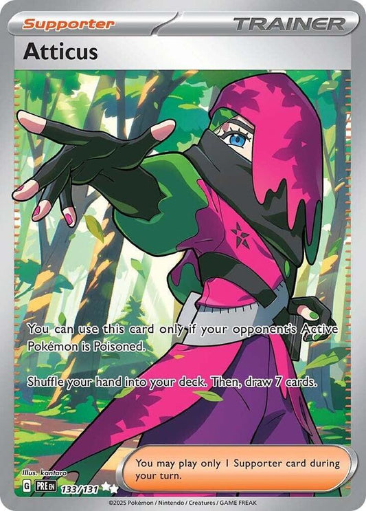 Pokemon Atticus 133/131 Prismatic Evolutions
