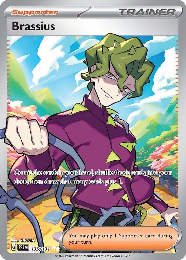 Pokemon Brassius 135/131 Prismatic Evolutions
