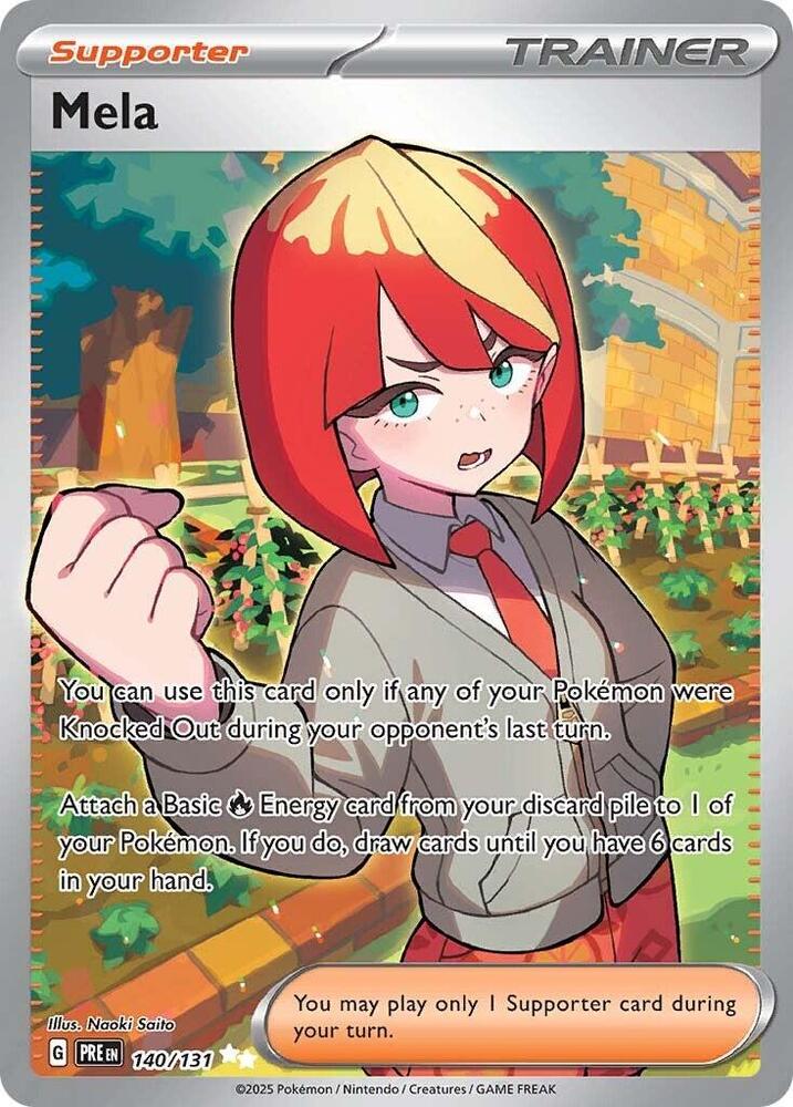 Pokemon Mela 140/131 Prismatic Evolutions