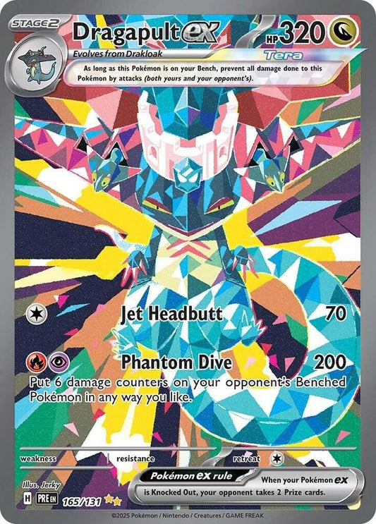 Pokemon Dragapult ex 165/131 Prismatic Evolutions