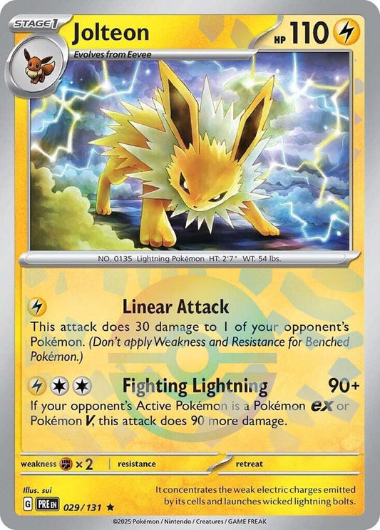 Pokemon Jolteon (Poké Ball) 29/131 Prismatic Evolutions