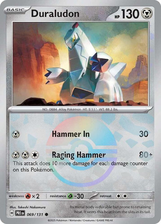 Pokemon Duraludon (Poké Ball) 69/131 Prismatic Evolutions