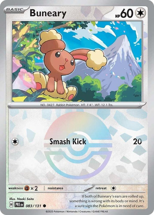 Pokemon Buneary (Poké Ball) 83/131 Prismatic Evolutions