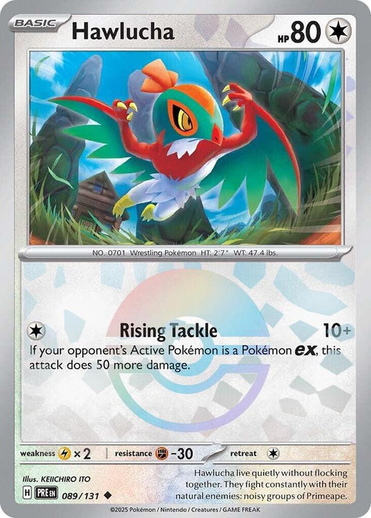Pokemon Hawlucha (Poké Ball) 89/131 Prismatic Evolutions