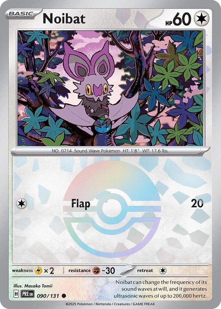 Pokemon Noibat (Poké Ball) 90/131 Prismatic Evolutions