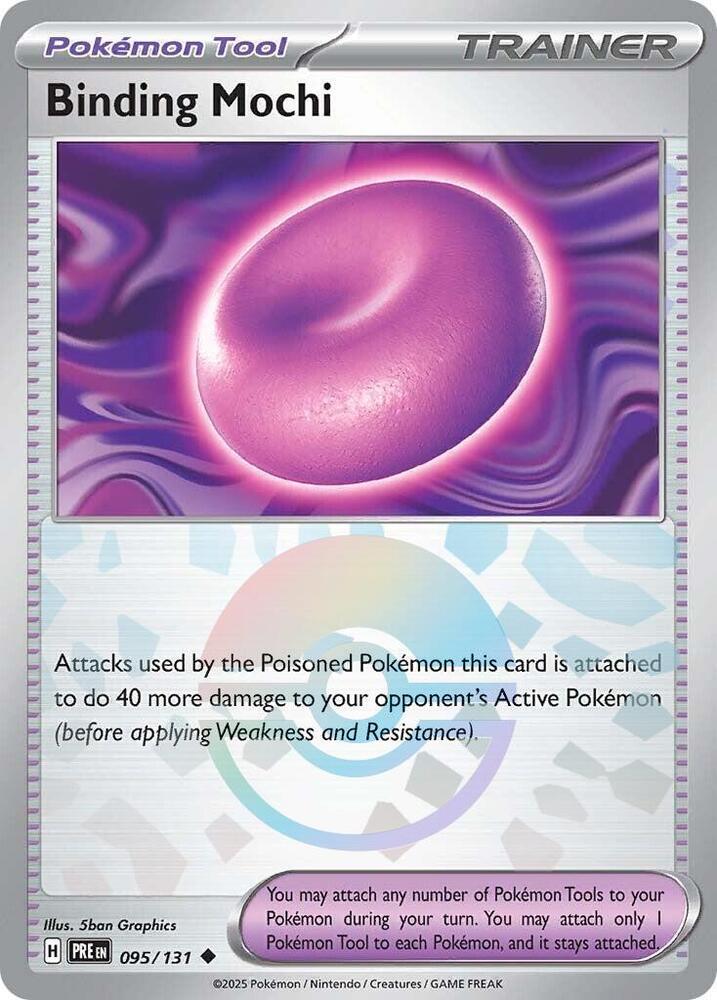 Pokemon Binding Mochi (Poké Ball) 95/131 Prismatic Evolutions