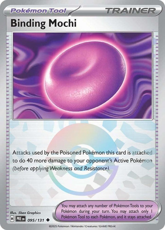 Pokemon Binding Mochi (Poké Ball) 95/131 Prismatic Evolutions