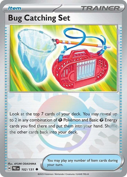 Pokemon Bug Catching Set (Poké Ball) 102/131 Prismatic Evolutions