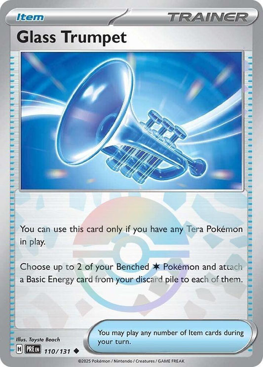 Pokemon Glass Trumpet (Poké Ball) 110/131 Prismatic Evolutions
