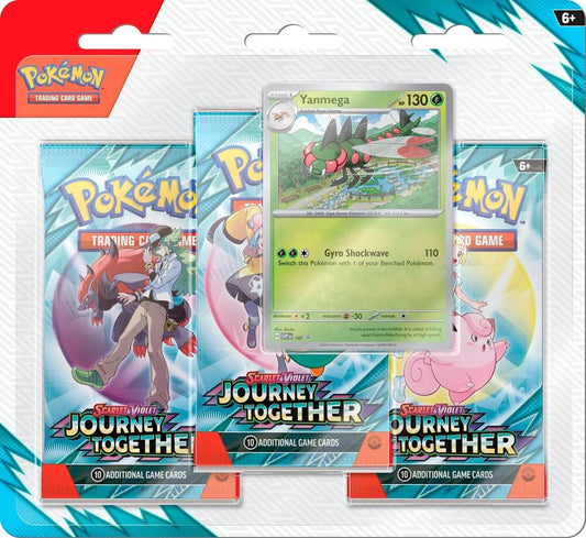 Pokémon Journey Together 3 Pack Blister