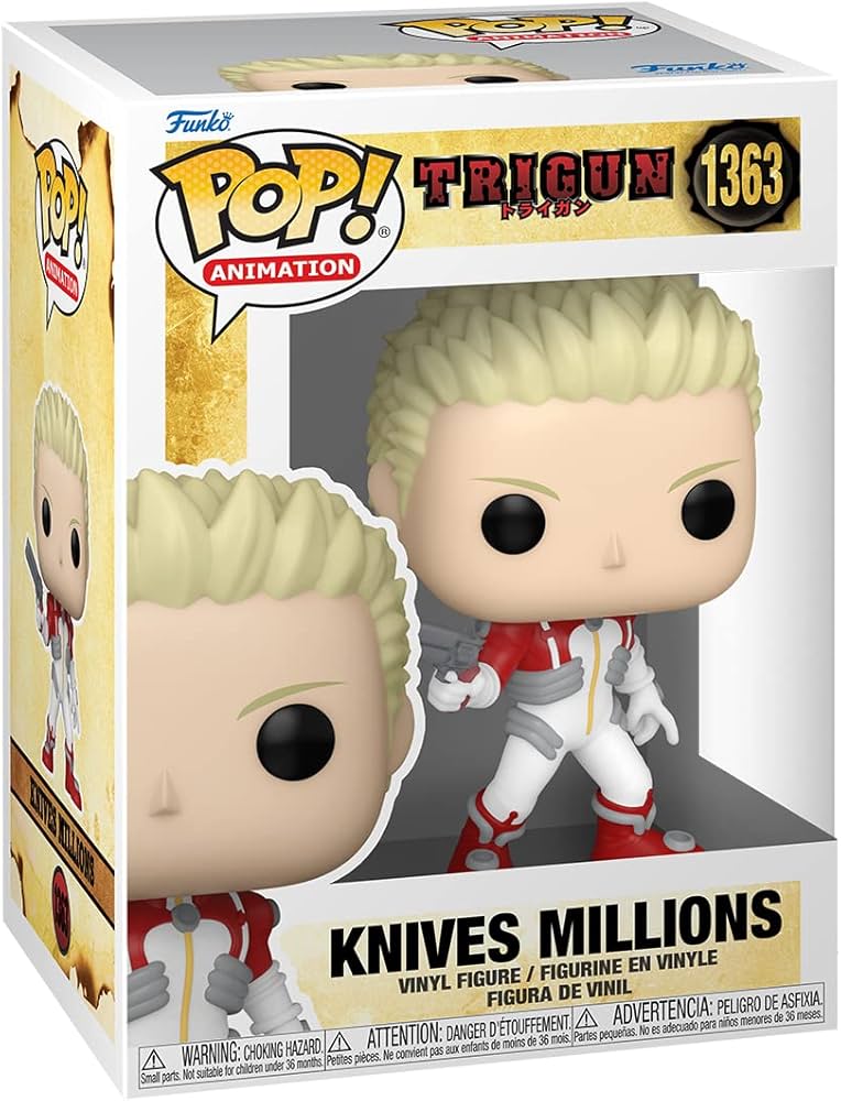Funko Pop! Animation Trigun Knives Millions #1363