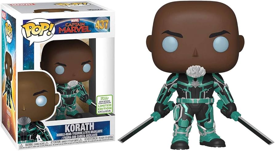 Funko Pop! Movies Captian Marvel Korath #437 Spring Convention 2019 Limited Edition