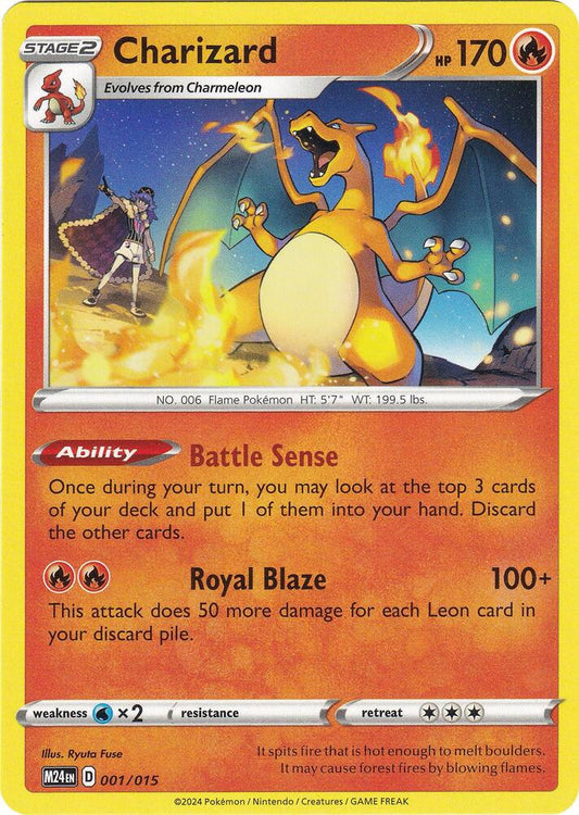 Pokemon Charizard 1/15 McDonald's Collection 2024