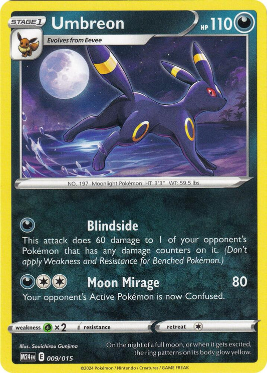 Pokemon Umbreon 9/15 McDonald's Collection 2024