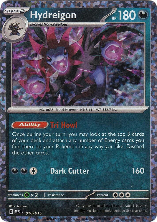 Pokemon Hydreigon 10/15 McDonald's Collection 2024