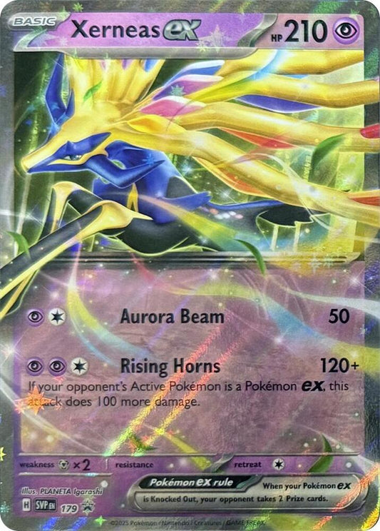 Pokemon Xerneas ex 179 SVP Black Star Promos